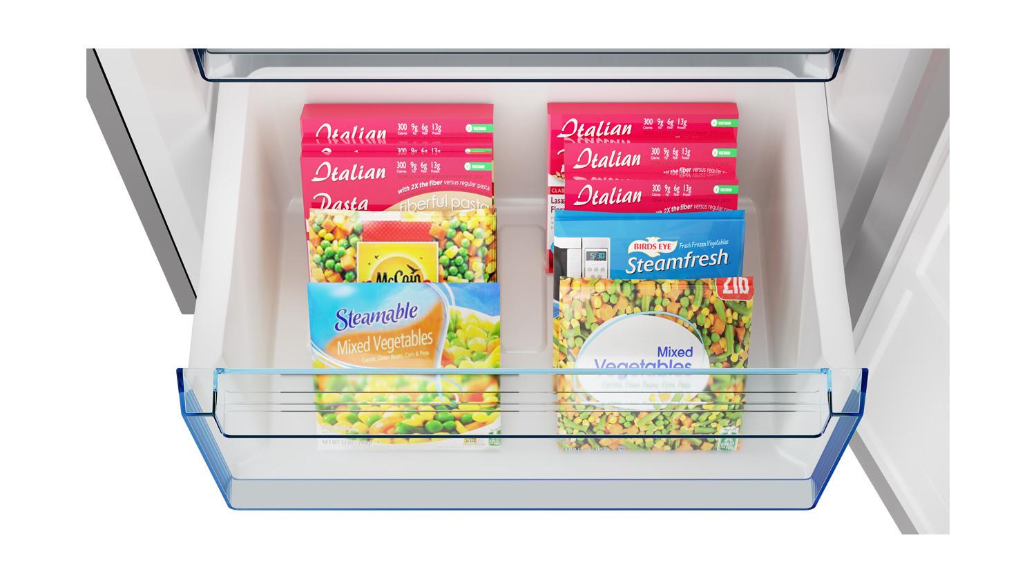 Sharp SJB1255GS Sharp 24 In. Bottom-Freezer Counter-Depth Refrigerator