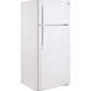 Ge Appliances GIE18DTNRWW Ge® Energy Star® 17.5 Cu. Ft. Top-Freezer Refrigerator