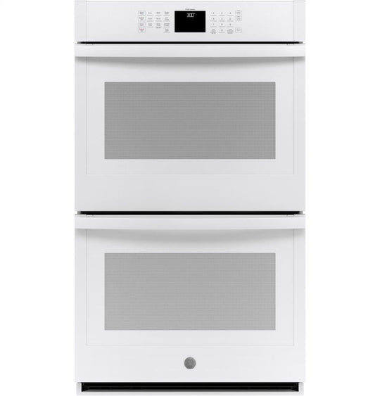 Ge Appliances JTD3000DNWW Ge® 30" Smart Built-In Self-Clean Double Wall Oven With Never-Scrub Racks