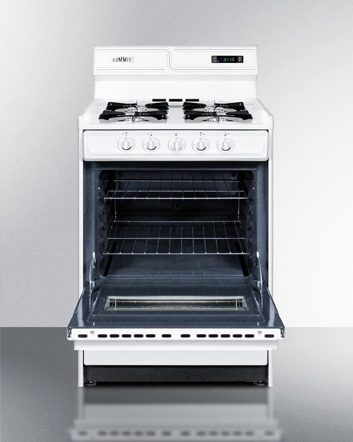 Summit WNM6307KW 24" Wide Gas Range