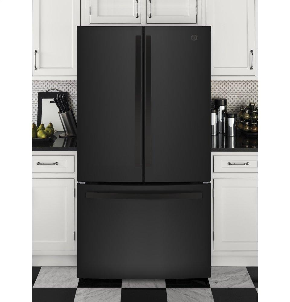 Ge Appliances GNE27JGMBB Ge® Energy Star® 27.0 Cu. Ft. French-Door Refrigerator