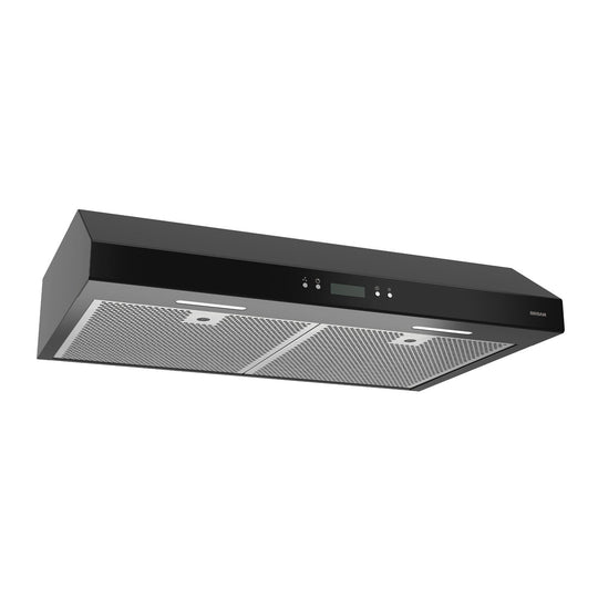 Broan BCDJ130BL Broan® 30-Inch Convertible Under-Cabinet Range Hood W/ Heat Sentry®, 400 Cfm, Black