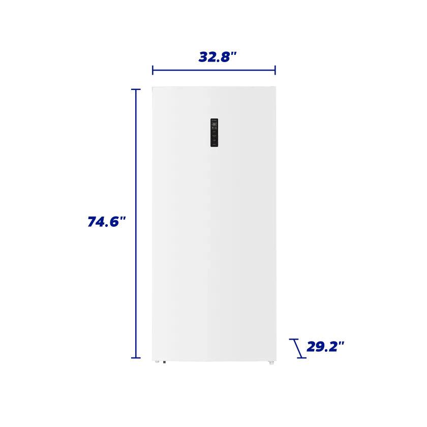 Element Appliance EHUF21CECW Element 21.2 Cu. Ft. Upright Convertible Freezer / Refrigerator - White, Energy Star (Ehuf21Cecw)