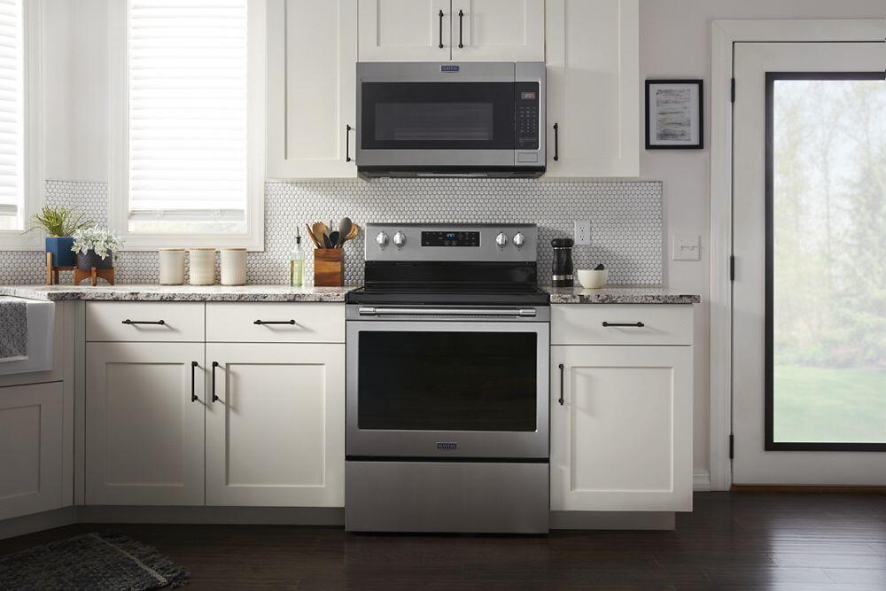 Maytag MER4600LS Electric Range With Steam Clean - 5.3 Cu. Ft.