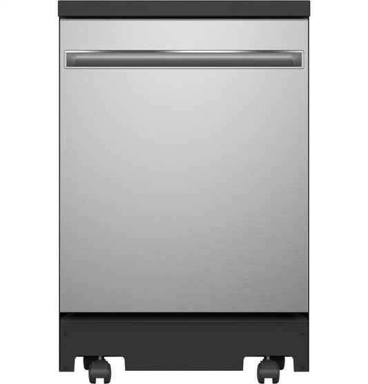 Ge Appliances GPT225SSLSS Ge® 24" Stainless Steel Interior Portable Dishwasher With Sanitize Cycle
