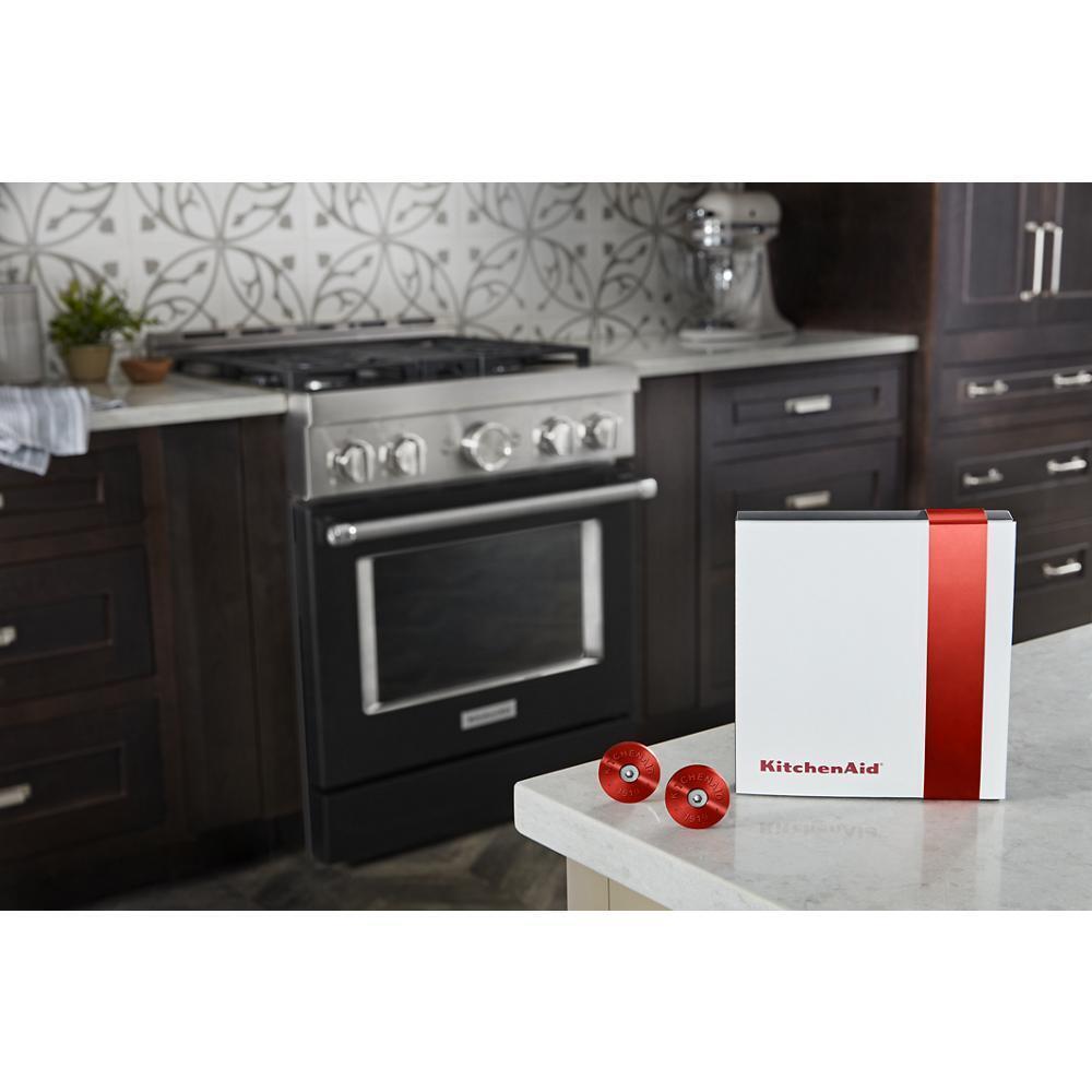 Amana W11368841RE Kitchenaid® Commercial-Style Range Handle Medallion Kit