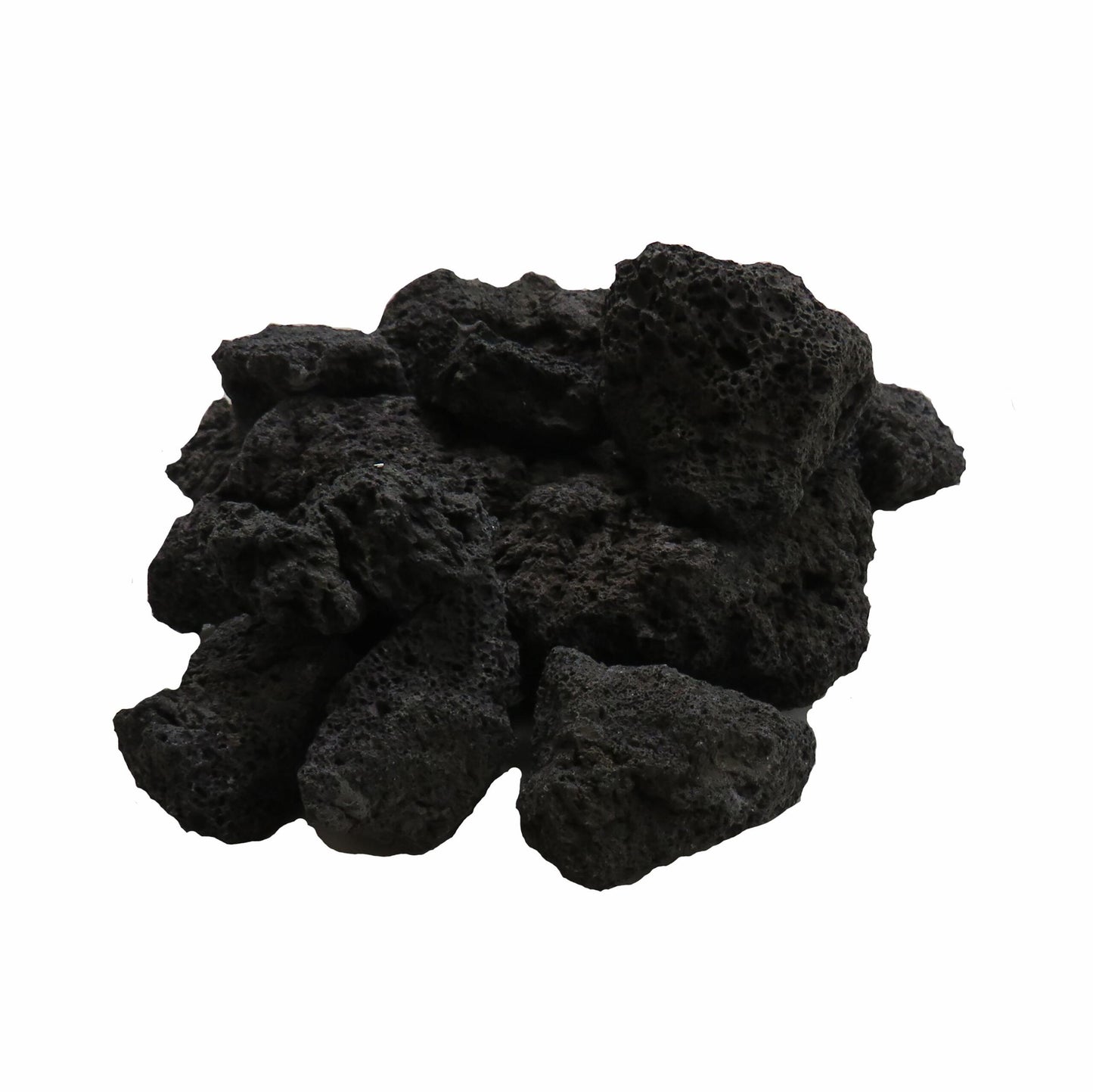 Xo Appliance XOFLAVA50LBS Cracked Natural Lava Rock Media - Black