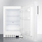 Summit ALFZ36MC Built-In Undercounter Momcube Residential All-Freezer In White With Door Storage And Manual Defrost Operation, Ada Compliant