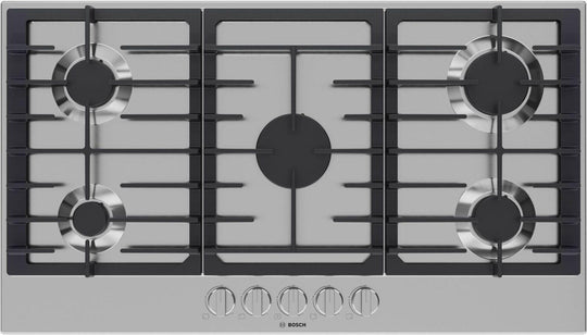 Bosch NGM3650UC 300 Series Gas Cooktop Stainless Steel
