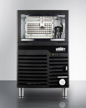 Summit BIM100 Commercially Listed Clear Icemaker With 100 Lb. Ice Production Capacity For Built-In Or Freestanding Use
