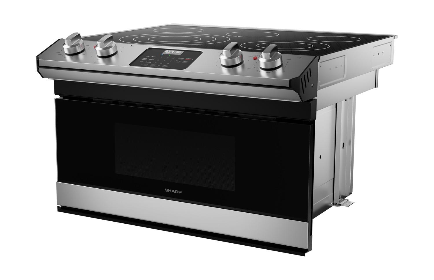 Sharp STR3065HS Smart Radiant Rangetop With Microwave Drawer Oven