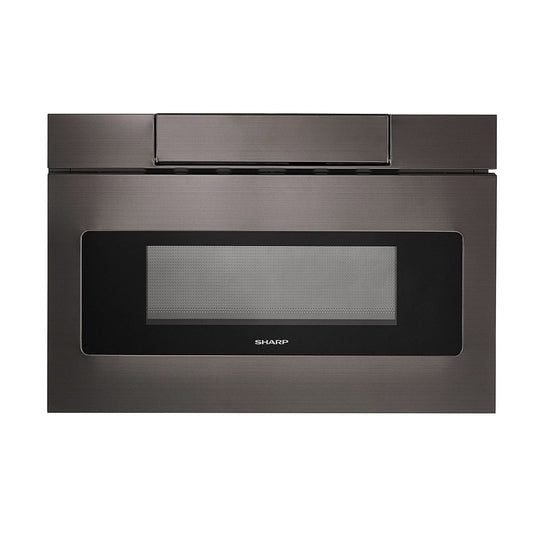 Sharp SMD2470AH 24 In. 1.2 Cu. Ft. 950W Sharp Black Stainless Steel Microwave Drawer Oven