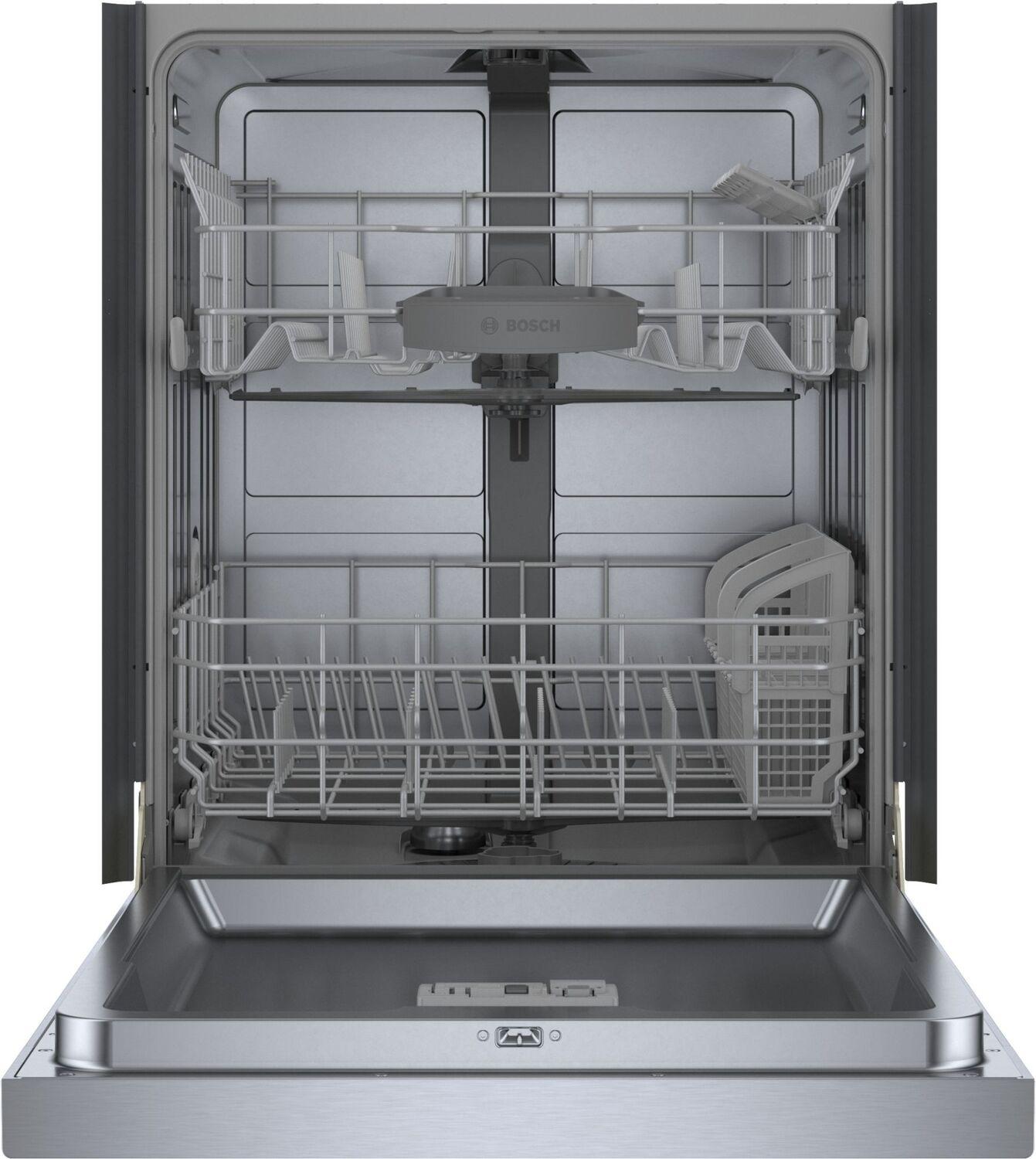 Bosch SHE4AEM5N 100 Plus Dishwasher 24" Stainless Steel