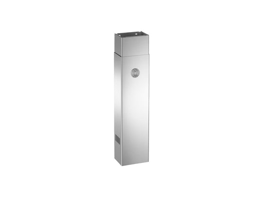 Bertazzoni 901262 Duct Cover Narrow - Tall - Up To 12" Ceiling For Ku Models Stainless Steel