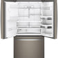 Ge Appliances PYE22KMKES Ge Profile™ Series Energy Star® 22.1 Cu. Ft. Counter-Depth French-Door Refrigerator With Hands-Free Autofill