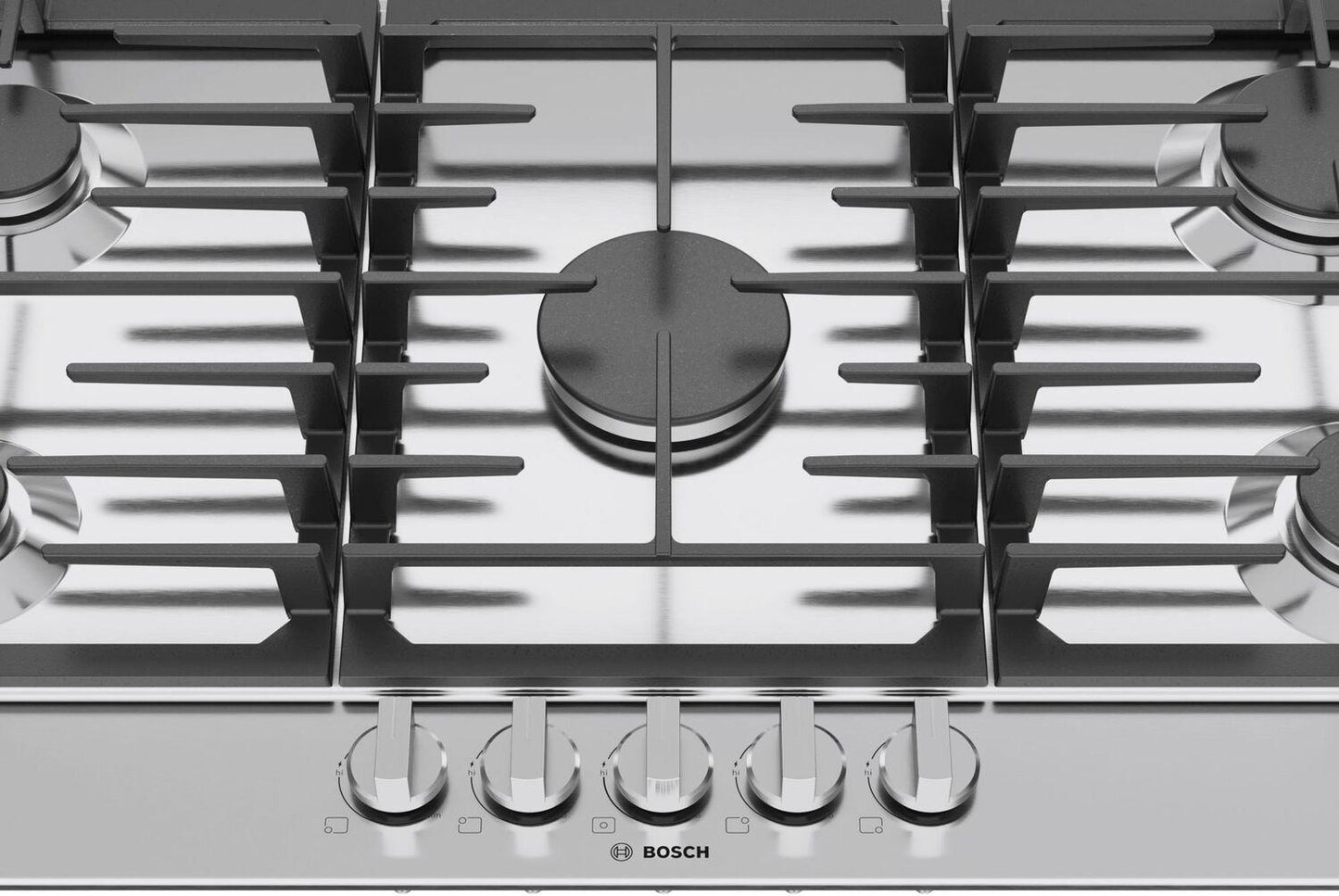 Bosch NGM3650UC 300 Series Gas Cooktop Stainless Steel