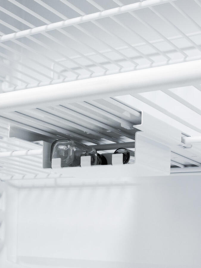 Summit FF7LBIMED2 Built-In Undercounter Auto Defrost Medical/Scientific All-Refrigerator With Front Control Panel Equipped With A Digital Thermostat And Nist Calibrated Thermometer/Alarm; Includes Front Lock, Hospital Grade Cord, And Internal Fan