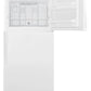 Whirlpool WRT108FZDW 30-Inch Wide Top Freezer Refrigerator - 18 Cu. Ft.