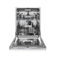 Bertazzoni DW24S3IPV 24 Inch Dishwasher Standard Tub Panel Ready, 15 Place Settings, 42 Db, 6 Wash Cycles Panel Ready
