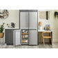Kitchenaid KRQC506MPS 19.4 Cu. Ft. 36-Inch Wide Counter-Depth 4-Door Refrigerator With Printshield™ Finish