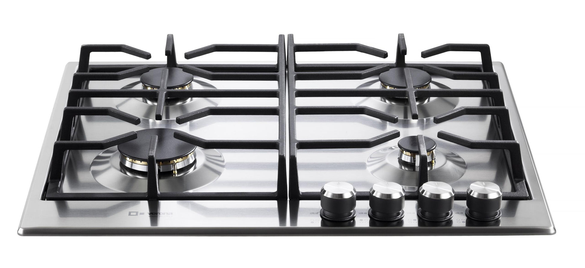 Verona VDGCT530FSS Verona 30" Designer Gas Cooktop-Brass Burners Ss