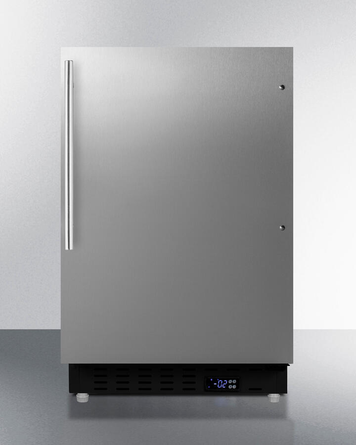 Summit ALFZ37BSSHV 20" Wide Built-In All-Freezer, Ada Compliant