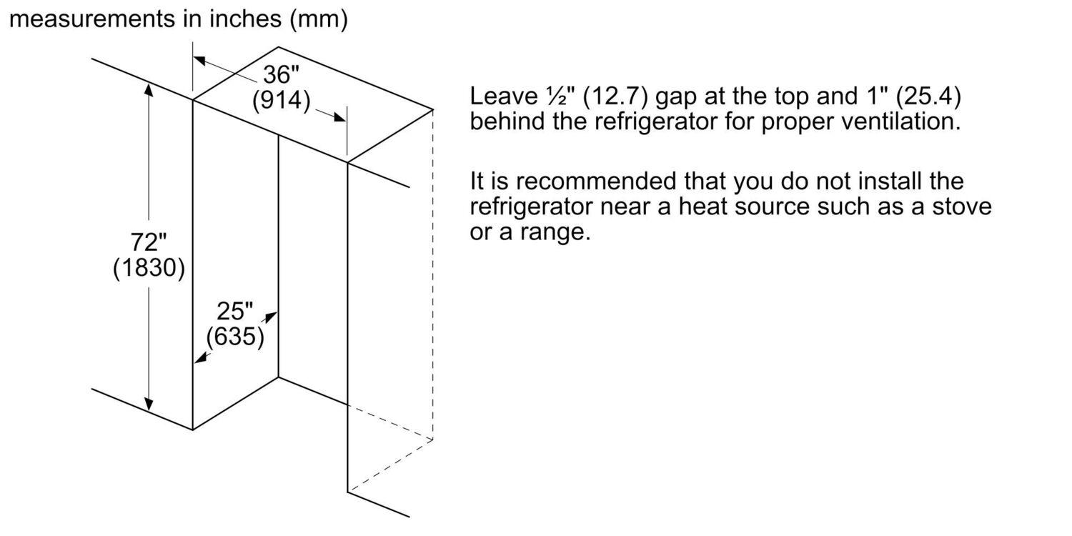 Bosch B36CT81ENS 800 Series French Door Bottom Mount Refrigerator 36" Easy Clean Stainless Steel