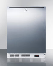 Summit VT65ML7SSHHADA Ada Compliant Commercial All-Freezer Capable Of -25 C Operation, With Wrapped Stainless Steel Door, Horizontal Handle, And Lock