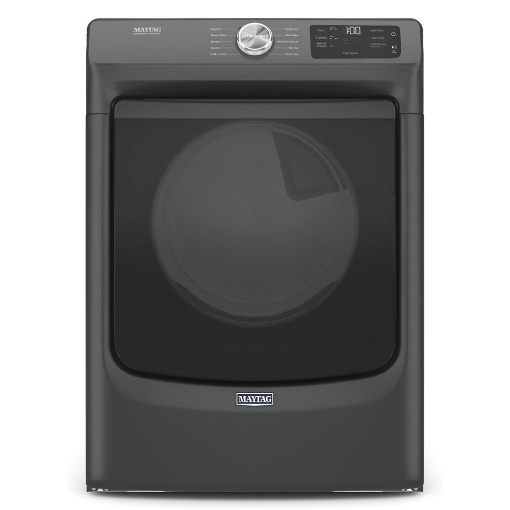 Maytag MED5630MBK Front Load Electric Dryer With Extra Power And Quick Dry Cycle - 7.3 Cu. Ft.