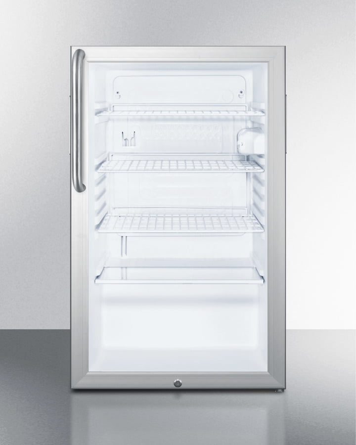 Summit SCR450L7CSS 20" Wide Built-In All-Refrigerator