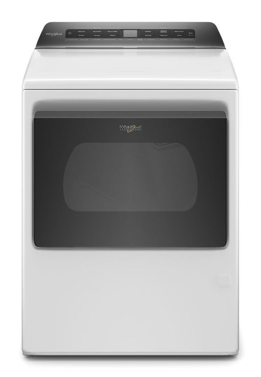 Whirlpool WGD6120HW 7.4 Cu. Ft. Smart Capable Top Load Gas Dryer