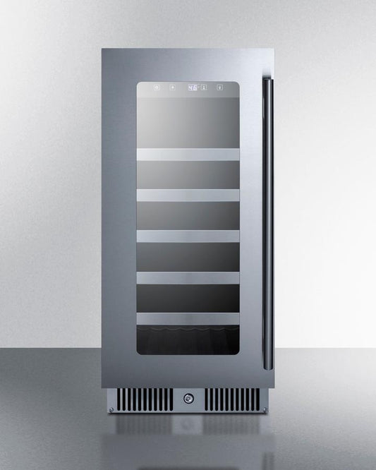 Summit CL155WCLHD 15" Wide Built-In Wine Cellar