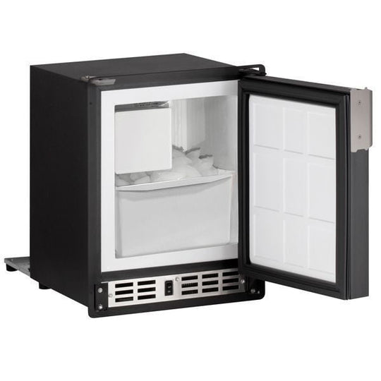 U-Line ULNSP18FCB03A 14" Crescent Ice Maker With Black Solid Finish (115 V/60 Hz Volts /60 Hz Hz)