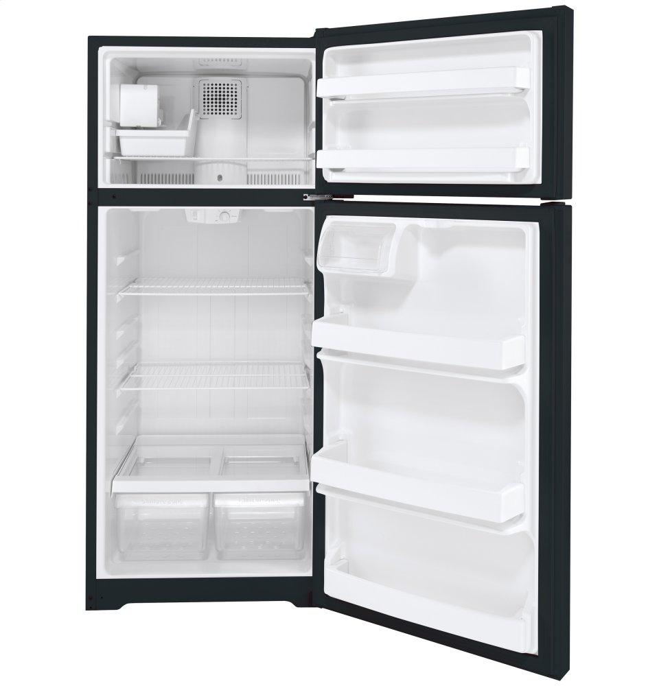 Ge Appliances GIE18DTNRBB Ge® Energy Star® 17.5 Cu. Ft. Top-Freezer Refrigerator