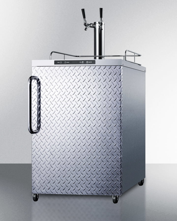 Summit SBC635MOSDPLTWIN 24" Wide Outdoor Kegerator