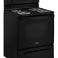 Whirlpool WFC150M0JB 4.8 Cu. Ft. Whirlpool® Electric Range With Keep Warm Setting