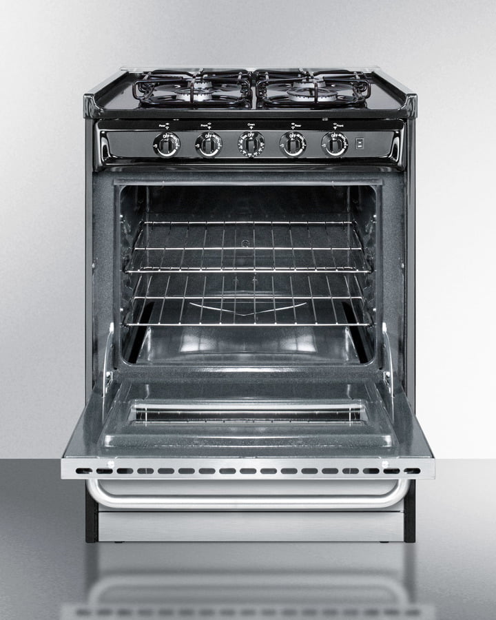 Summit TTM61027BRSW 24" Wide Gas Range