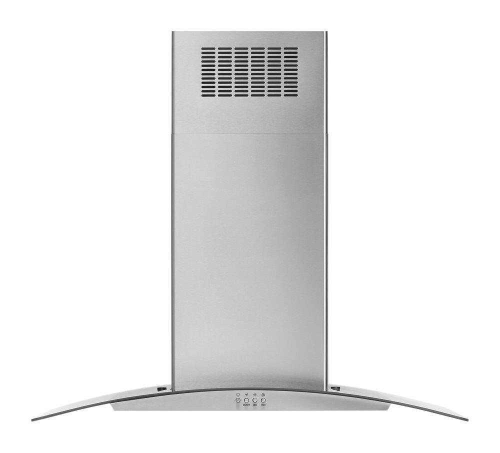 Whirlpool WVI51UC6LS 36" Curved Glass Island Mount Range Hood