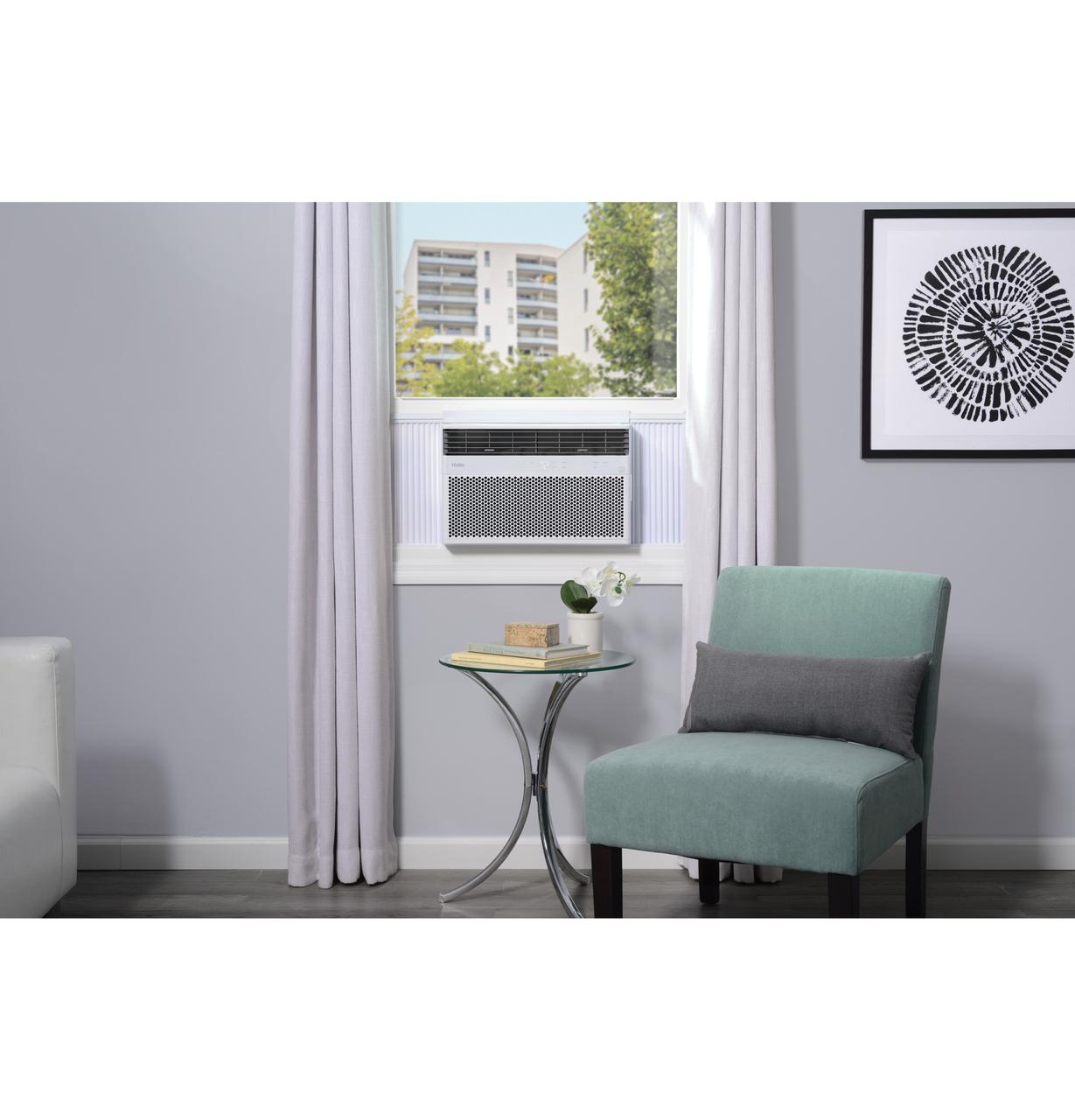 Haier QHEK10AC Haier 10,000 Btu Smart Electronic Window Air Conditioner For Medium Rooms Up To 450 Sq. Ft.