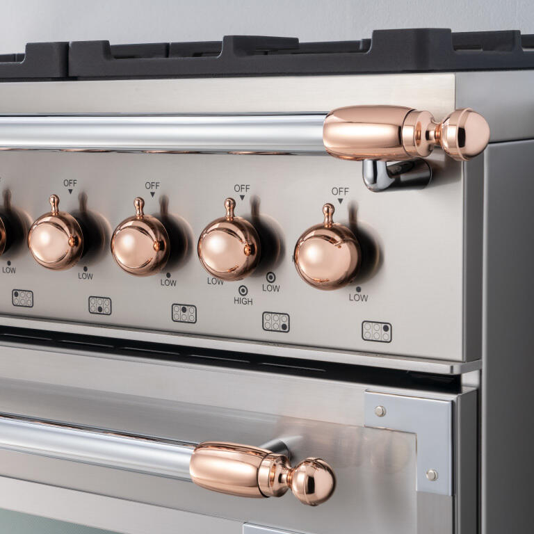 Bertazzoni DS1HERTPC Heritage Decor Set 1 - Polished Copper Finish
