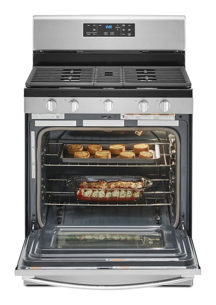 Whirlpool WFG525S0JZ 5.0 Cu. Ft. Whirlpool® Gas Range With Center Oval Burner