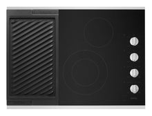 Maytag MEC8830HS 30-Inch Electric Cooktop With Reversible Grill And Griddle