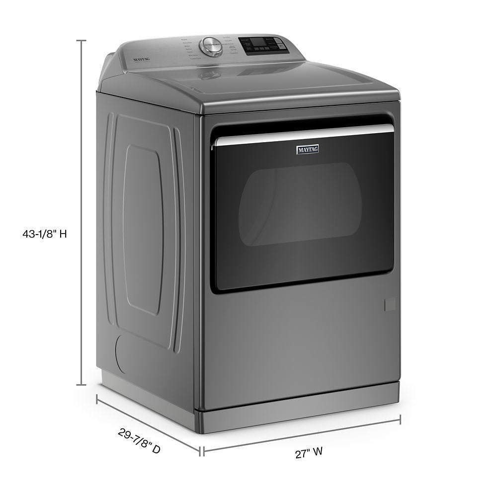 Maytag MGD7230HC Smart Capable Top Load Gas Dryer With Extra Power Button - 7.4 Cu. Ft.