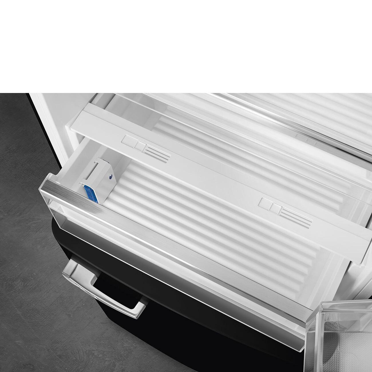 Smeg FAB38URBL Refrigerator Black Fab38Urbl