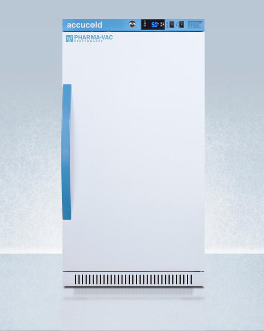 Summit ARS32PVBIADA Performance Series Pharma-Vac 2.83 Cu.Ft. Ada Height Solid Door Commercial All-Refrigerator For The Display And Refrigeration Of Vaccines; Designed For Recessed Or Freestanding Installation