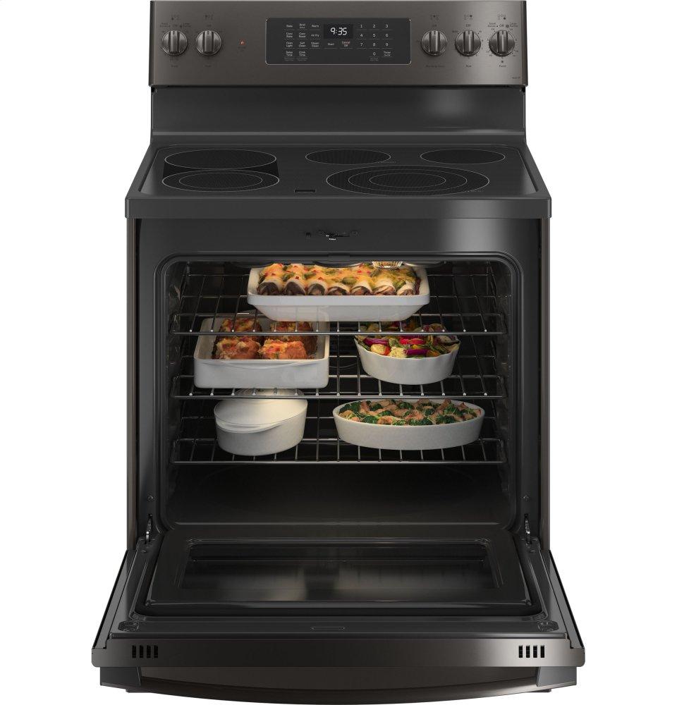 Ge Appliances PB935BPTS Ge Profile™ 30" Smart Free-Standing Electric Convection Range With No Preheat Air Fry