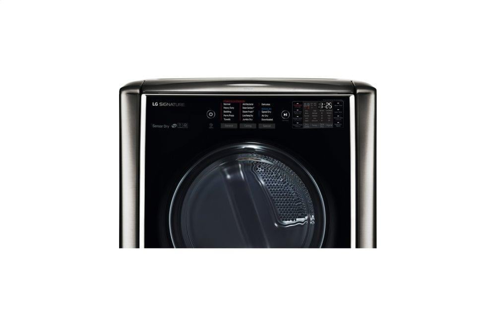 Lg DLEX9500K Lg Signature 9.0 Cu. Ft. Large Smart Wi-Fi Enabled Electric Dryer W/ Turbosteam&#8482;