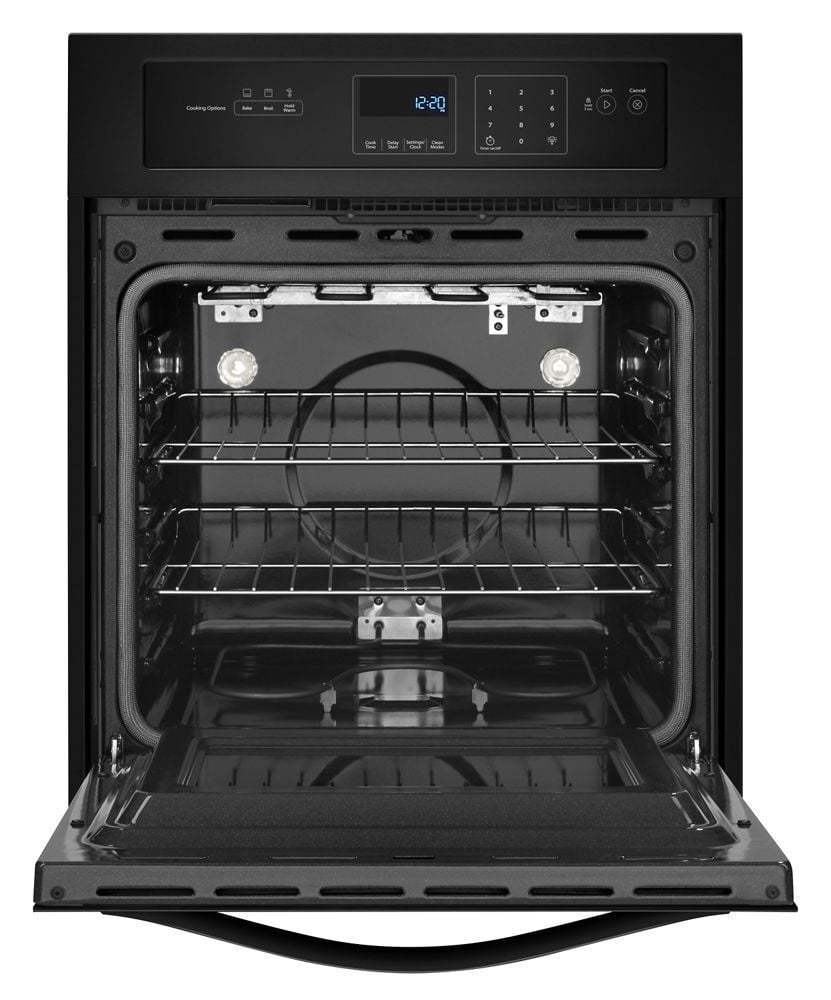 Whirlpool WOS51ES4EB 3.1 Cu. Ft. Single Wall Oven With High-Heat Self-Cleaning System