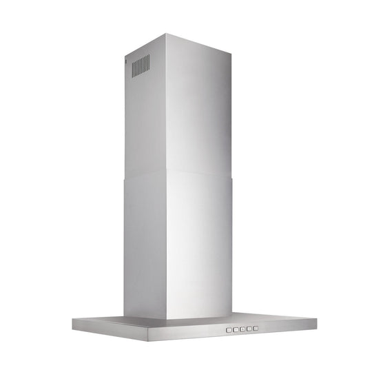 Broan BWT2304SS Broan® 30-Inch Convertible Wall-Mount T-Style Chimney Range Hood, 450 Max Cfm, Stainless Steel
