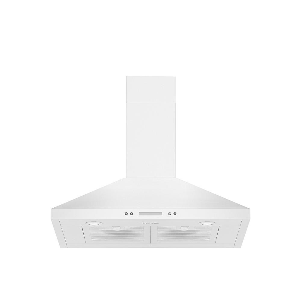 Whirlpool WVW93UC0LS 30" Chimney Wall Mount Range Hood With Dishwasher-Safe Grease Filters